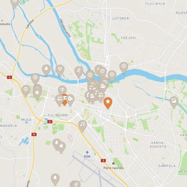 Cityspotting Pori Kaupunkiseikkailu